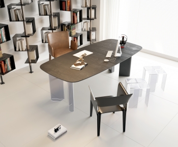 Modern Computer Desk And Chair-ID:106749533