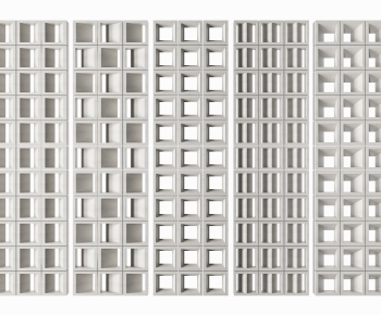 Modern Cement Brick Screen Partition-ID:926908028