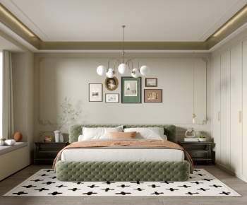 French Style Bedroom-ID:649713042