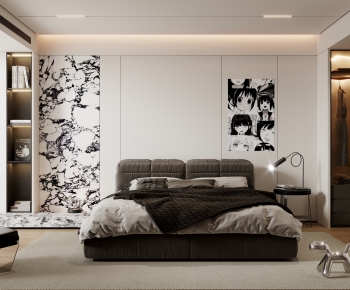 Modern Bedroom-ID:646168956