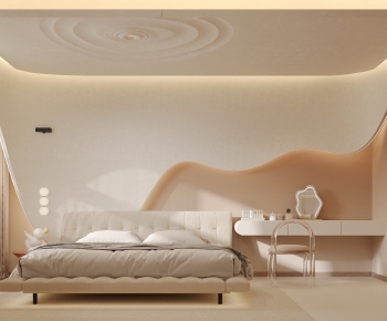 Wabi-sabi Style Bedroom-ID:248774058