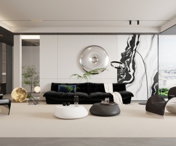 Modern A Living Room-ID:817230948