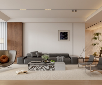 Modern A Living Room-ID:249893901
