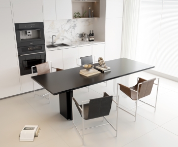 Modern Dining Table And Chairs-ID:740808018