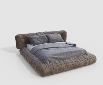 Modern Double Bed-ID:225697997