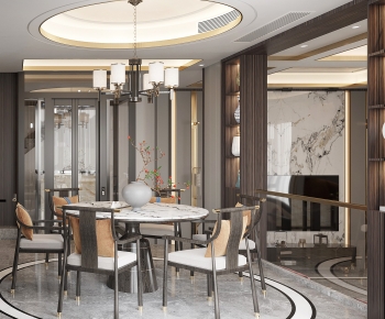 New Chinese Style Dining Room-ID:168487077