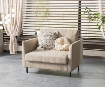 Modern Single Sofa-ID:145538095