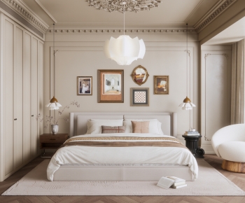 French Style Bedroom-ID:693826914