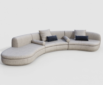 Modern Curved Sofa-ID:392630198