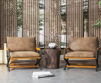 New Chinese Style Lounge Chair-ID:103302009