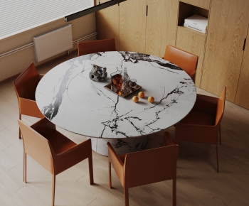 Modern Dining Table And Chairs-ID:130534898