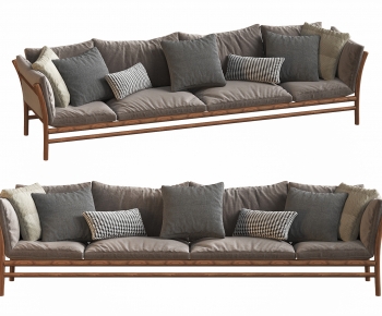 New Chinese Style Multi Person Sofa-ID:300488004