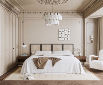 French Style Bedroom-ID:670342924