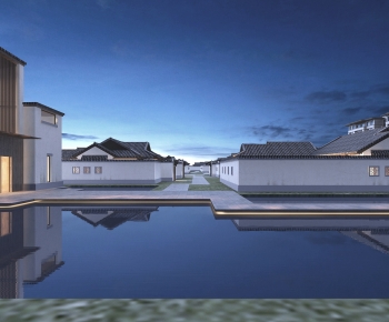 Chinese Style Villa Appearance-ID:745516064