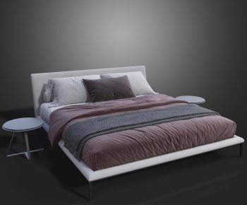 Modern Double Bed-ID:149861101