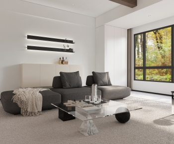 Modern A Living Room-ID:886064054