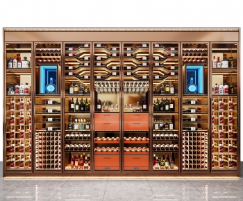 Modern Wine Cabinet-ID:447238921