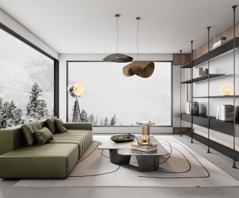 Modern A Living Room-ID:420030126