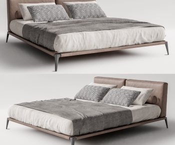 Modern Double Bed-ID:387284991