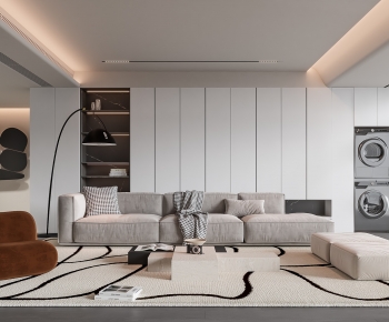 Modern A Living Room-ID:900170858