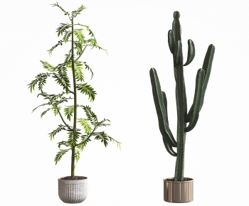 Modern Ground Green Plant Potted Plants-ID:726955892