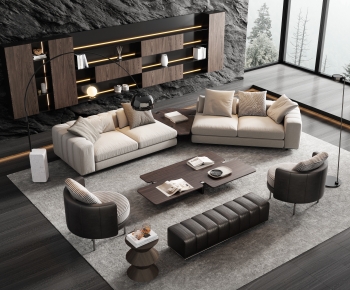 Modern Sofa Combination-ID:133130634
