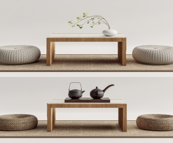 Japanese Style Tea Tables And Chairs-ID:674079902