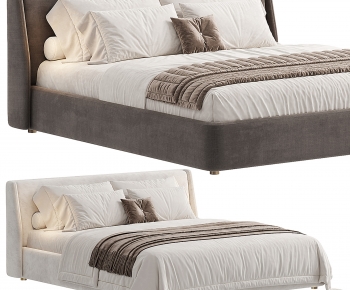 Modern Double Bed-ID:756407984