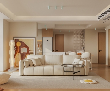 Modern A Living Room-ID:599601039