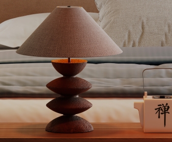 Wabi-sabi Style Table Lamp-ID:121110924