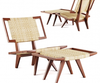 Japanese Style Wabi-sabi Style Lounge Chair-ID:951524024