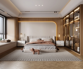 Modern Bedroom-ID:524426943