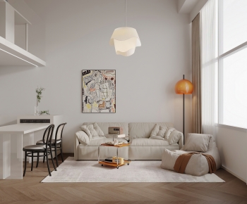 Modern A Living Room-ID:494951012