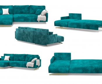 Nordic Style Corner Sofa-ID:547301057