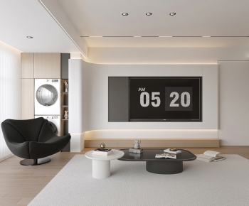 Modern A Living Room-ID:296303038