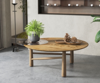 Wabi-sabi Style Coffee Table-ID:453541048
