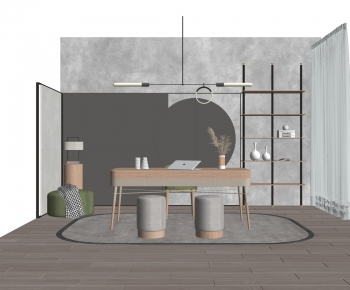 Nordic Style Study Space-ID:564606908