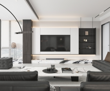Modern A Living Room-ID:481296061