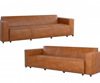 Nordic Style Three-seat Sofa-ID:755229013