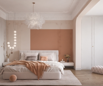 French Style Bedroom-ID:151999034