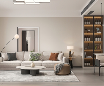 Modern A Living Room-ID:170232069