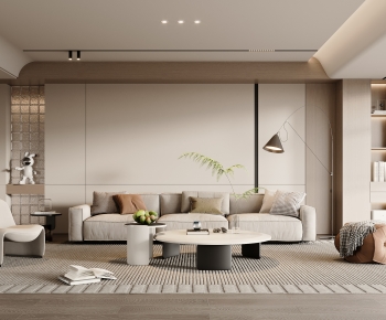 Modern A Living Room-ID:434453962