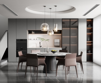 Modern Dining Room-ID:142061952