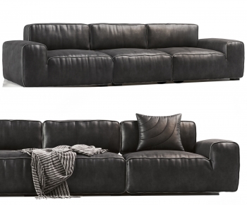 Modern Three-seat Sofa-ID:857117897