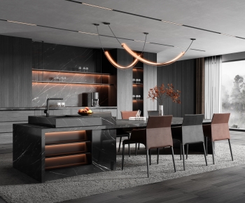 Modern Dining Room-ID:742114079