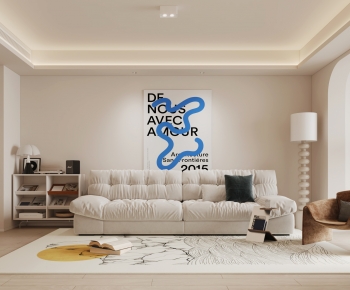 Modern A Living Room-ID:441915049