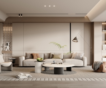 Modern A Living Room-ID:382878076