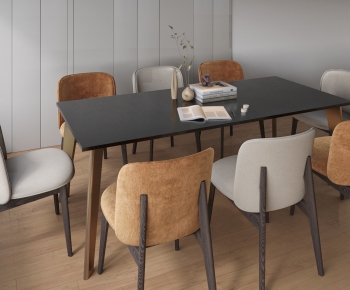 Modern Dining Table And Chairs-ID:257343057