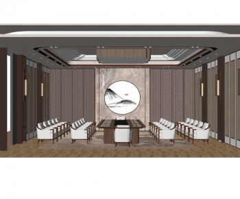 New Chinese Style Meeting Room-ID:858957055