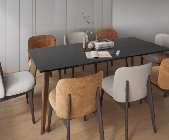 Modern Dining Table And Chairs-ID:842765096